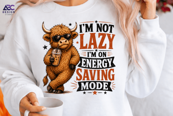 Download Funny Highland Cow Sarcastic Quotes PNG - Premium Resources