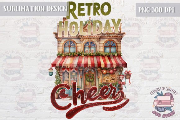 Download Retro Christmas PNG Sublimation - Retro christmas png Collection